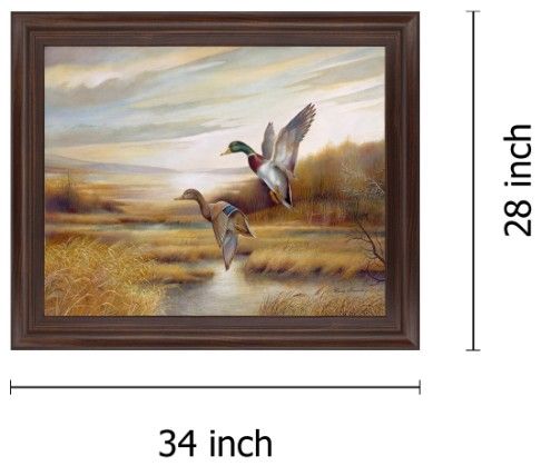 Classy Living Autumn Marsh Duo Framed Wall Art-1
