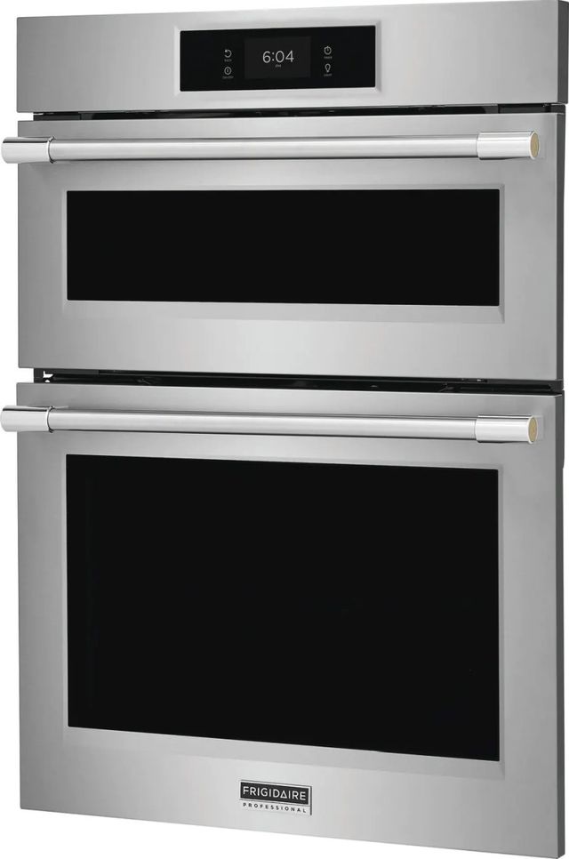 Frigidaire Professional® 30'' Smudge-Proof® Stainless Steel Oven/Microwave Combination Electric Wall Oven-2