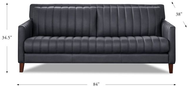 Hydeline® Ennis Gunmetal Gray Sofa-3