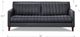 Hydeline® Ennis Gunmetal Gray Sofa-3