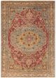 Surya Antique One of a Kind Beige/Red 4'x6' Area Rug-0
