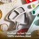 KitchenAid® Stainless Steel Flat Beater for Tilt-Head Stand Mixers-1