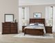 Vaughan-Bassett Lancaster County Amish Walnut King Panel Bed-3