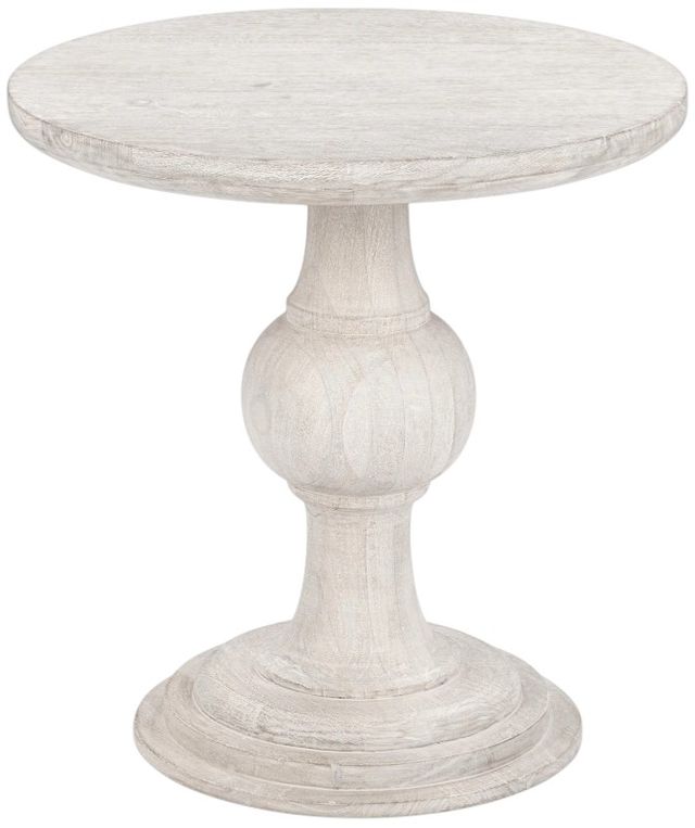 Classic Home Hera Creamwood End Table-0