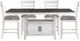 New Classic® Home Furnishings Richland 5-Piece White Counter Dining Set-0