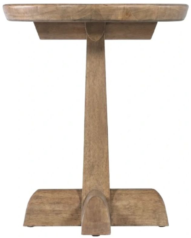 Hooker® Furniture Vineyard Row Sonoma Round Pedestal End Table-2
