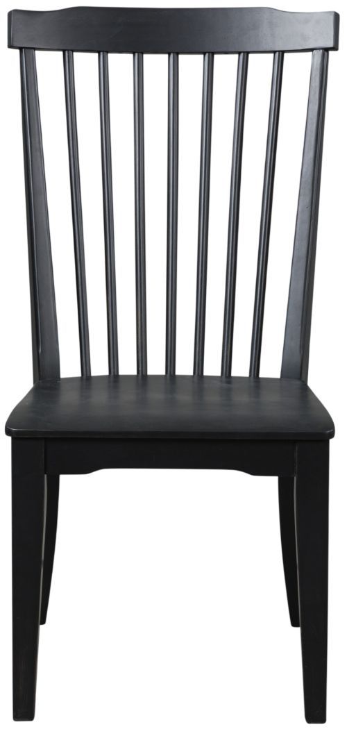 Signature Design by Ashley® Chadworth Black Dining Side Chair-3