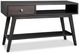Handstone Customizable Tribeca Brushwork Flint Sofa Table with Drawer & Open Space & Shelf-0