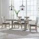 Liberty Furniture Hallendale 5-Piece Gravel/Gravel Wash Dining Table Set-1