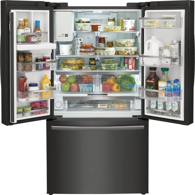 Frigidaire Gallery® 36" 22.6 Cu. Ft. Smudge-Proof® Black Stainless Steel Counter Depth French Door Refrigerator-2