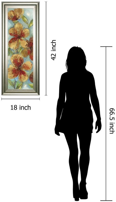 Classy Living Asia Jensen Bliss I 18"W Wall Art-2