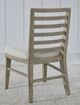 American WoodCrafters Meadowbrook Gray/Sand Ladder Back Side Chair-1