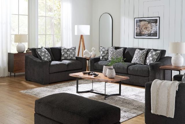 Benchcraft® Wryenlynn Onyx Ottoman-3