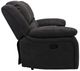 Emerald Home Navaro Black Manual Reclining Loveseat-5