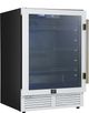 FORNO® Frescolino Series Alta Qualita 24" 4.8 Cu. Ft. Fingerprint Resistant White Beverage Center -1