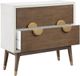 Olliix by Madison Park Cream/Pecan Caterina Accent Chest-1