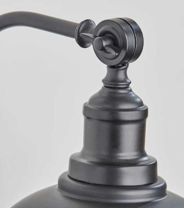 Adesso® Wallace Black Wall Lamp-3