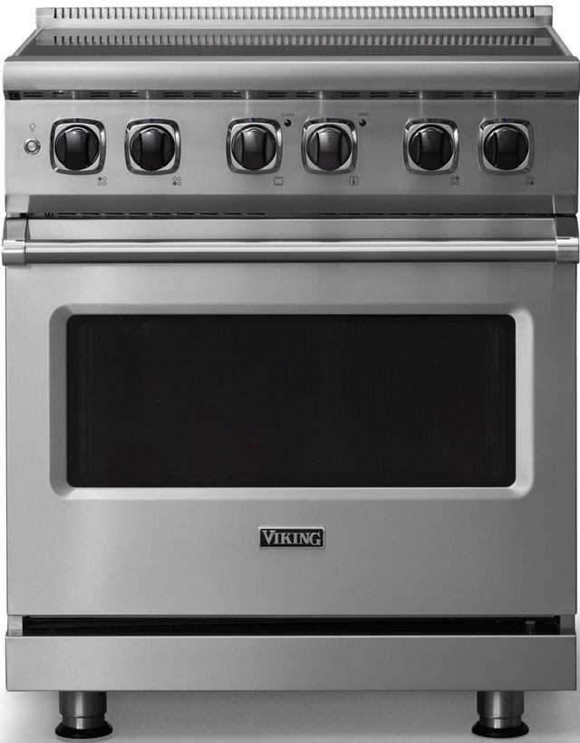 Viking® 5 Series 30" Stainless Steel Induction Range-0