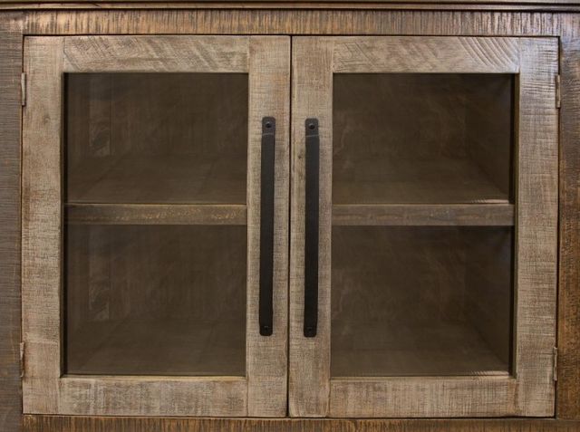 International Furniture Direct Loft Brown TV Stand-3