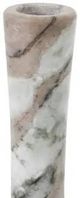 Moe's Home Collection East Brown Torrent Marble Tall Candle Holder-3