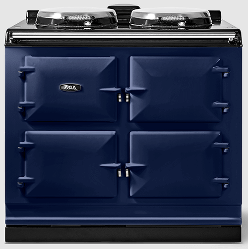 AGA Classic R7 100 39 Dark Blue Slide In Electric Range