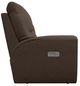 La-Z-Boy® Cassian Mocha Power Reclining Loveseat with Console, Headrest, and Lumbar-3