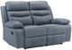 Homelegance® Hancock Blue Double Manual Reclining Loveseat-0