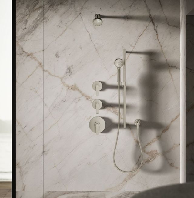 KOHLER® Awaken® B90 Vibrant Brushed Nickel 1.5 GPM Single-Function Handshower-2