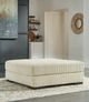 Signature Design by Ashley® Lindyn Ivory Oversized Accent Ottoman-2