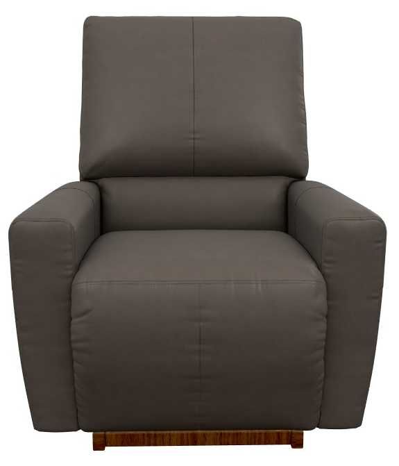 La-Z-Boy® Kells Shitake Leather Power Rocking Recliner with Headrest-1