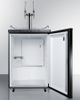 Summit® Stainless Steel Dual Stout Beer Dispensing Tap Kit-4