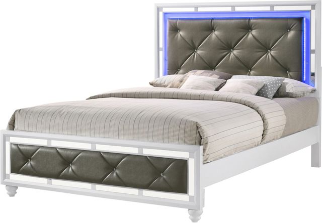 Coaster® Whitaker White Queen Bed-3