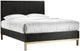 Modus Furniture Kentfield Black Drifted Oak King Platform Bed-0