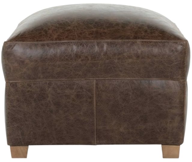 Rowe® Customizable Lilah Leather Ottoman-2