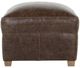Rowe® Customizable Lilah Leather Ottoman-2