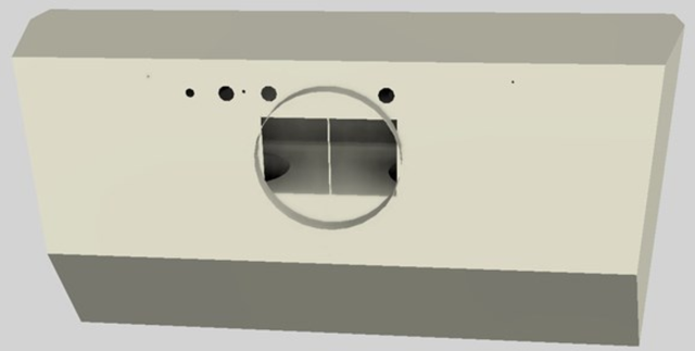 Vent-A-Hood® 42" Biscuit Wall Mounted Liner Insert-1