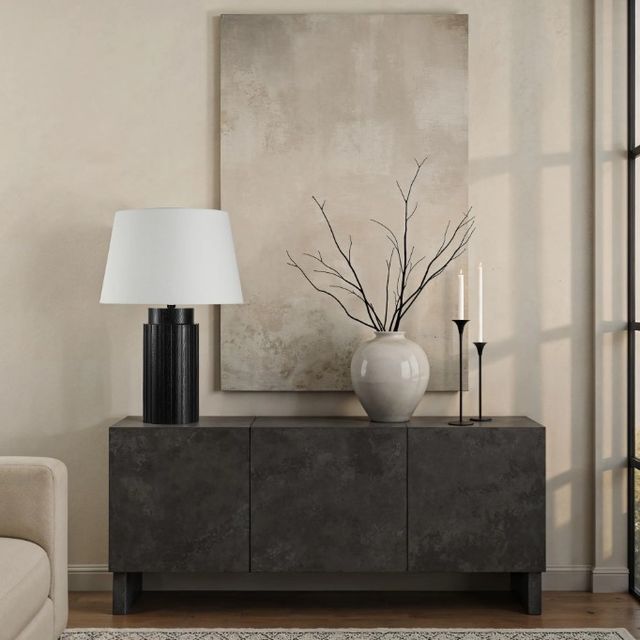 Renwil® Stilus Matte Black Table Lamp-1
