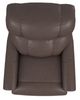 La-Z-Boy® Pinnacle Cedar Leather Power Rocking Recliner with Headrest and Lumbar-4