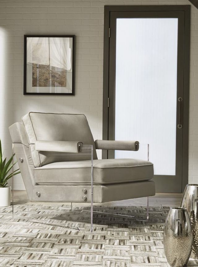 Signature Design by Ashley® Avonley Taupe Accent Chair-4
