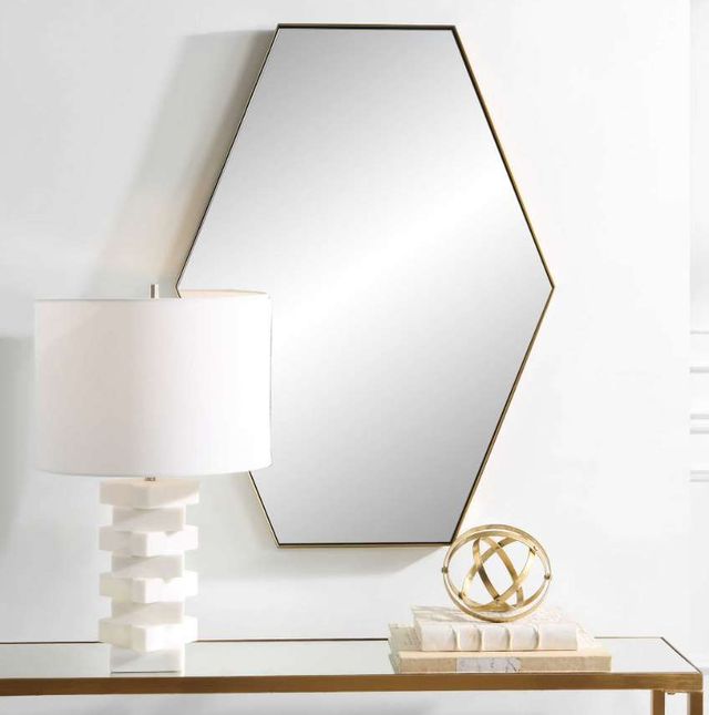 Uttermost® Ankara Brass Mirror-1