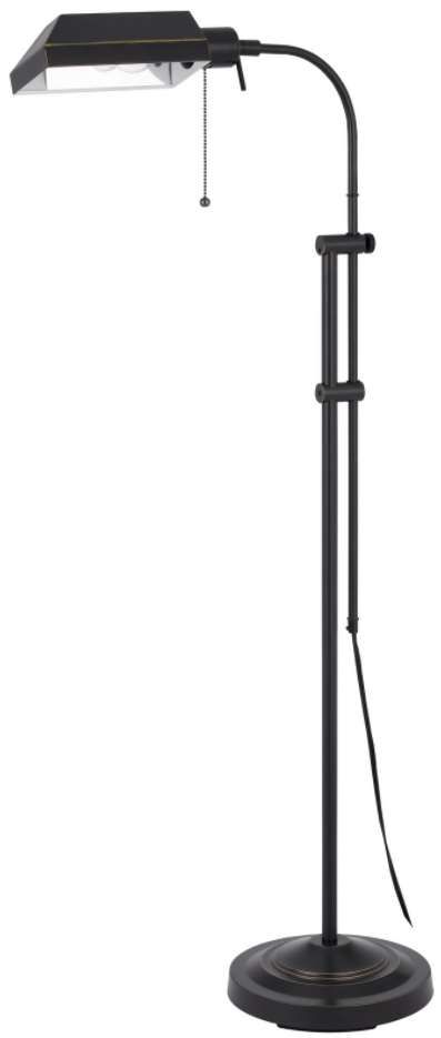 Cal® Lighting & Accessories Pharmacy Dark Bronze Floor Lamp-0
