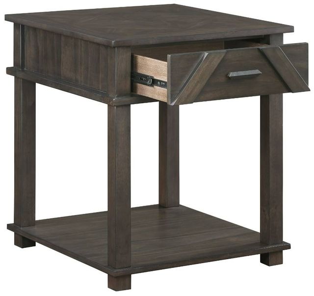 Homelegance® Lakeside Brown End Table-4