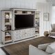 Liberty Furniture River Place Riverstone White/Tobacco Entertainment Center with Piers-1