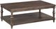 Legends Home Middleton Vintage Hazelnut Coffee Table-0