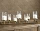 Signature Design by Ashley® Wallmond Antique Brass Candle Holder-3