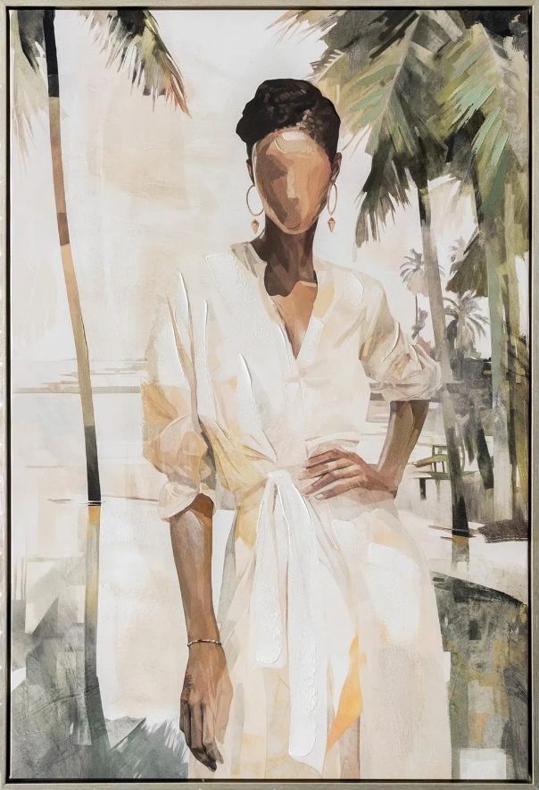 Classy Living Radiant Muse in the Tropics Wall Art-0
