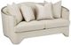 Michael Amini® London Place Light Champagne Loveseat-0