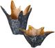 Uttermost® Starpetal 2-Piece Rustic Black/White Indoor-Outdoor Bowls-5