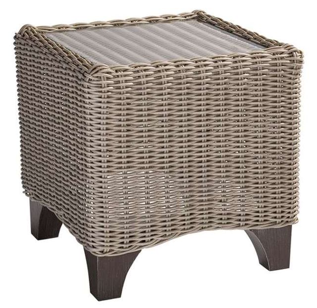 Lane Venture® Requisite bone Square Accent Table-0