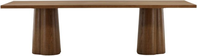 Dovetail Furniture Arya Dark Brown Dining Table-0